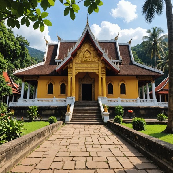 Comment planifier une visite des temples bouddhistes à Luang Prabang, Laos ?