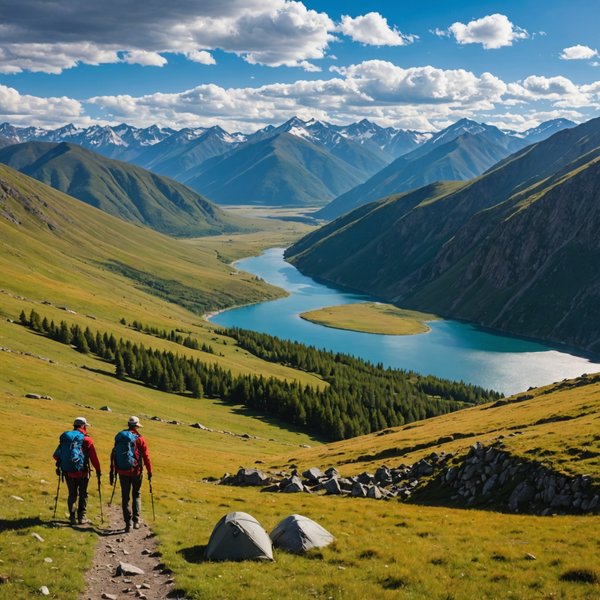 Où participer à une expédition de trekking dans les montagnes de l'Altaï, Mongolie?