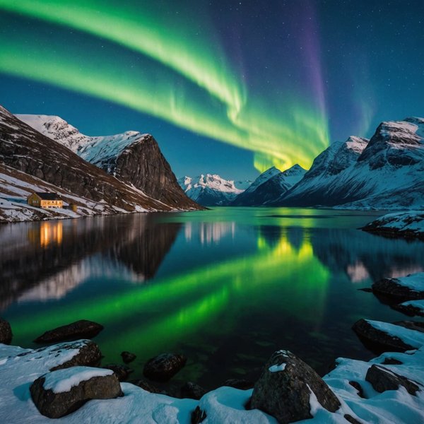 Quels sont les meilleurs spots pour observer les aurores boréales en Norvège?